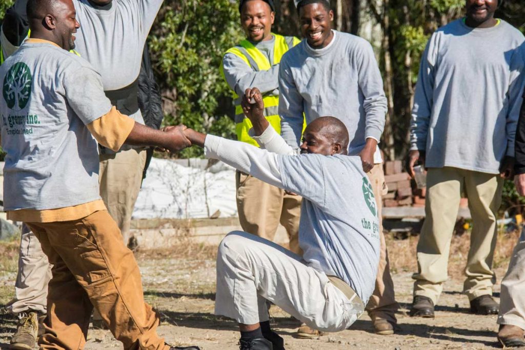 Working At The Greenery