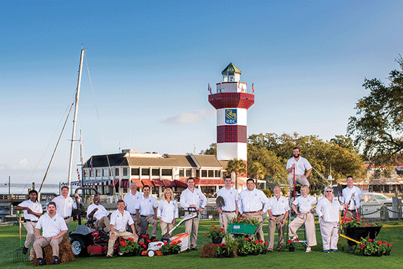 greenery at the lighthouse